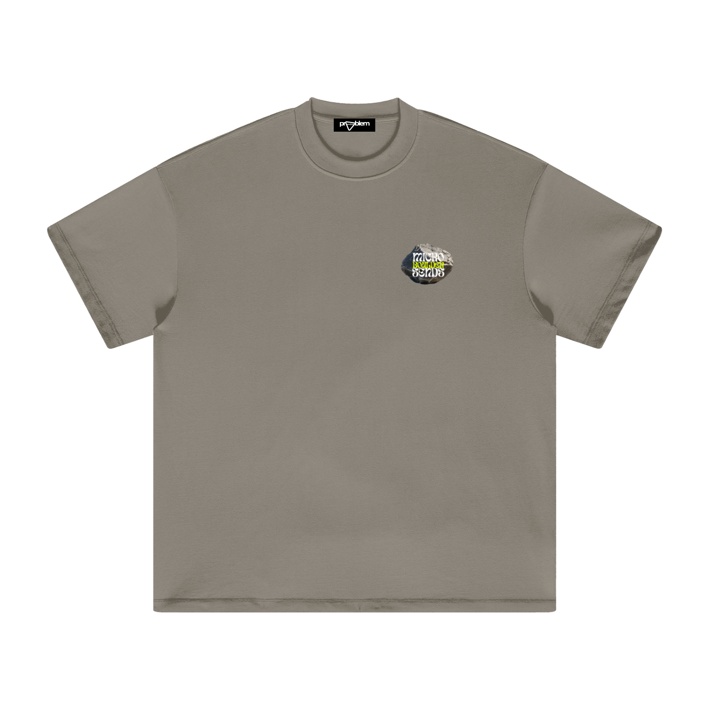 Microboulders Big-Fit Cotton T-Shirt