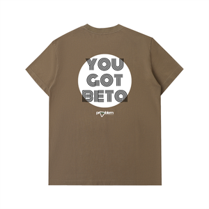 T-shirt homme en coton épais Got Beta