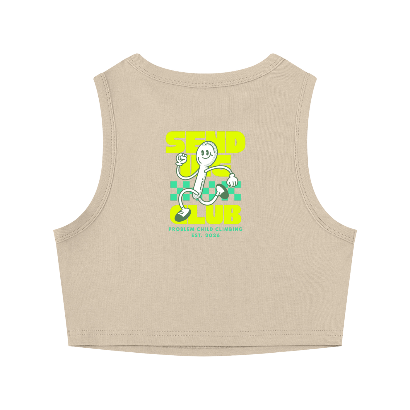Women's Skimpy Crimp Crop Tank Top