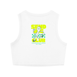 Women's Skimpy Crimp Crop Tank Top