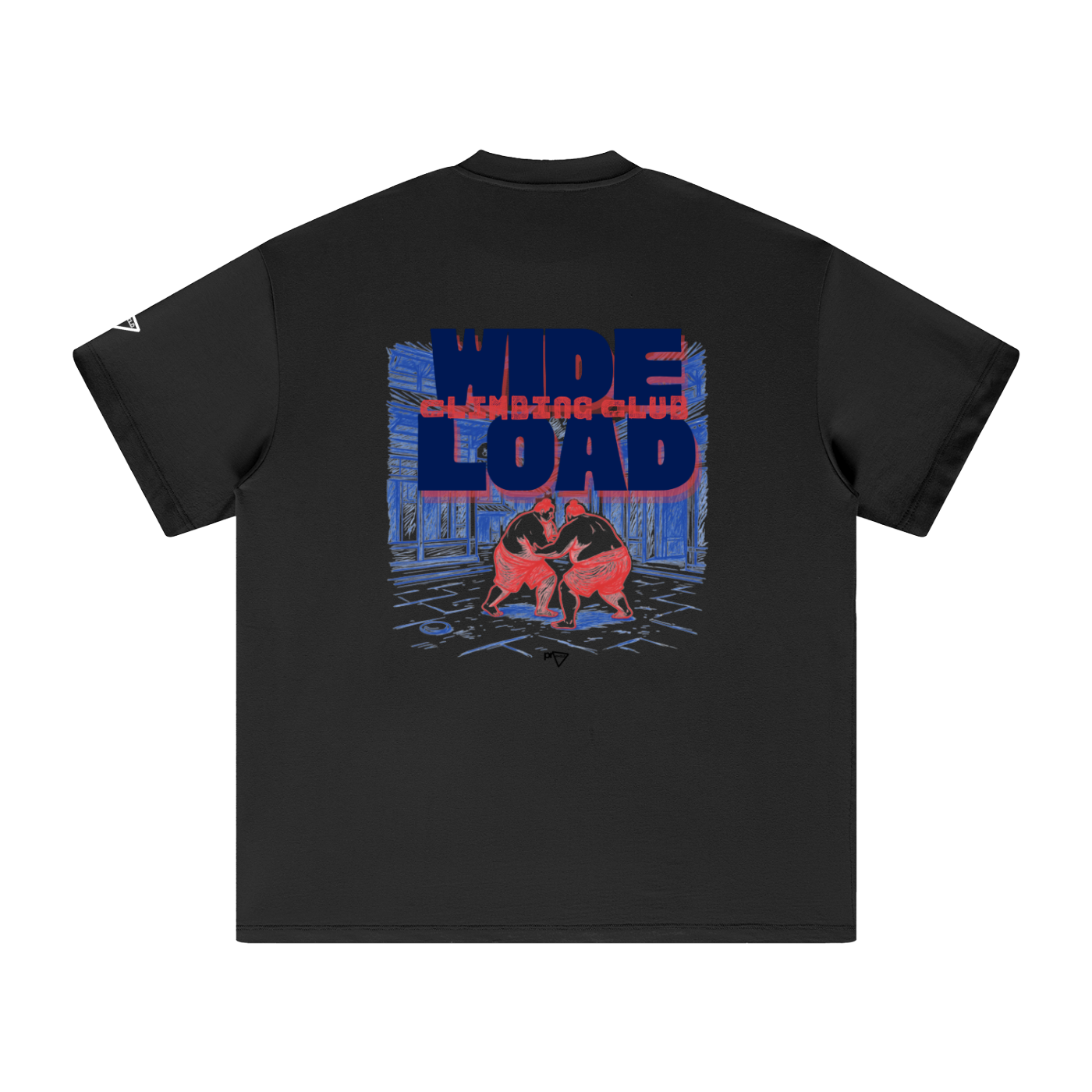 Wide Load Climbing Club - Sumo Big-Fit Cotton T-Shirt