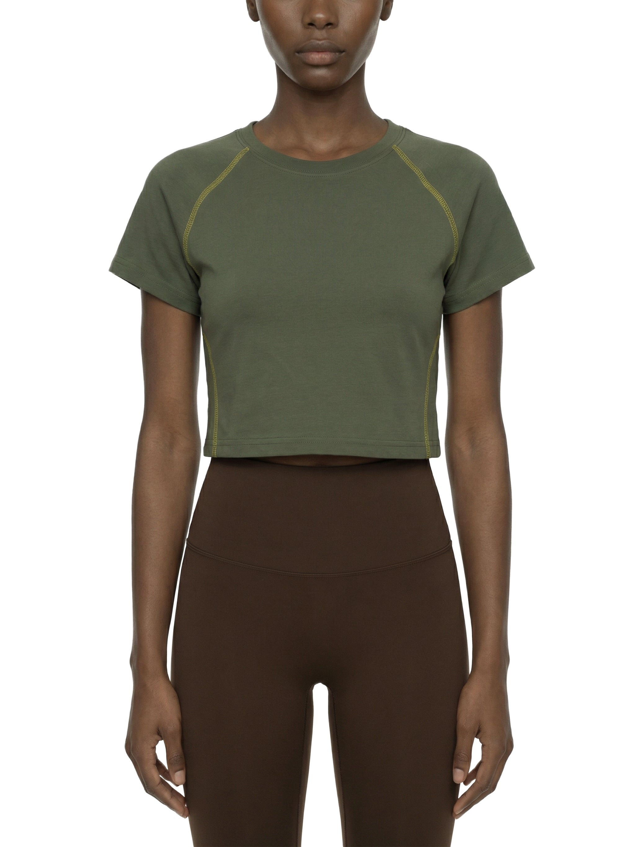 Women's Trimmer Raglan Crop Climbing T-Shirt